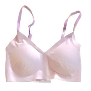 Calvin Klein Invisibles Womens Light Purple Bra, XS